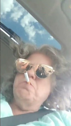 Smoking while driving#smoking #car #driving #woman