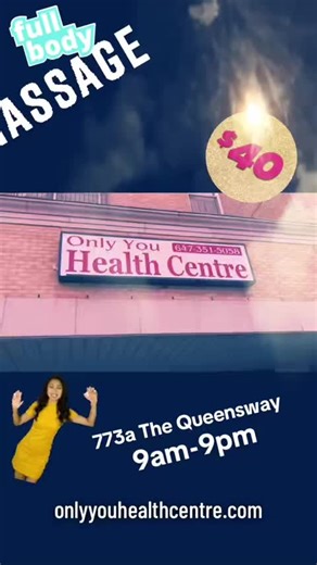 Open 9am-9pm $40 for 30mins Massage #toronto #tdot #torontotiktok #torontofyp #yyz