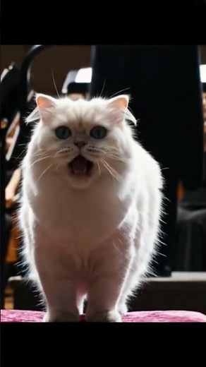 Cat turns into an opera diva 🎶😻 Epic vibes you can’t miss! #FunnyCat #Opera #explore#funny #cute