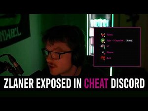 ZLANER AND STREAMERS LEAKED IN MASSIVE CHEAT DISCORD - BREAKING NEWS