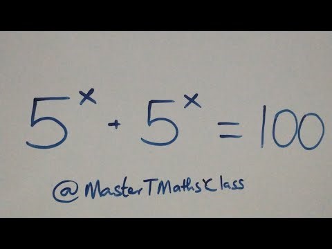 Exponent Math | Can you solve this? | Math Olympiad