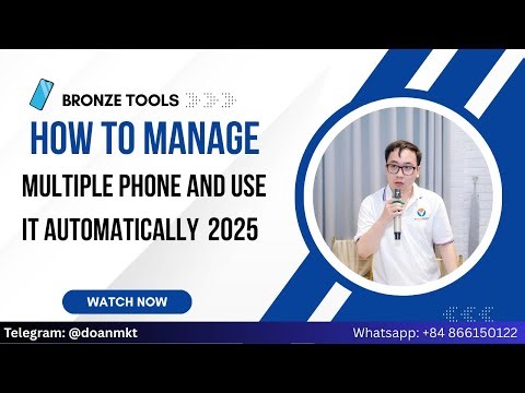 How To Manage Multiple Phone And Use It Automatically 2025 | Phone Farm Software
