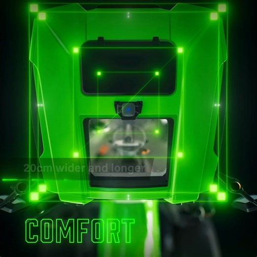 Experience a whole new way of working with the new DEUTZ-FAHR 8 Series SigmaVision cab. | Deutz-Fahr