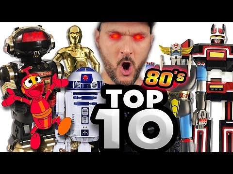 Les jouets ROBOTS des ANNÉES 80