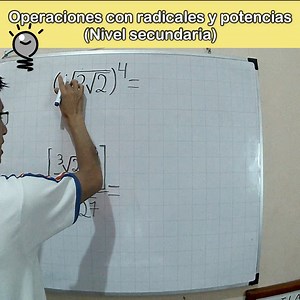Operaciones con radicales y potencias (Resolución de ejercicios con radicales y potencias) #operacionesconradicales #operacionesconpotencias #exponenciales #resoluciónmatemática #aritmética #matemáticasparatodos #Secundaria #ecuador #peru #México | Matfisic: Matemáticas y Física