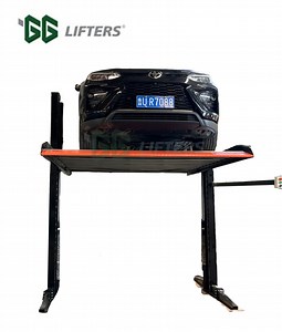 [Hot Item] Two post hydraulic car parking lift with Single point electric