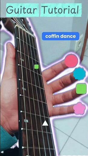 Coffin Dance - EASIEST Guitar Tutorial #coffindance