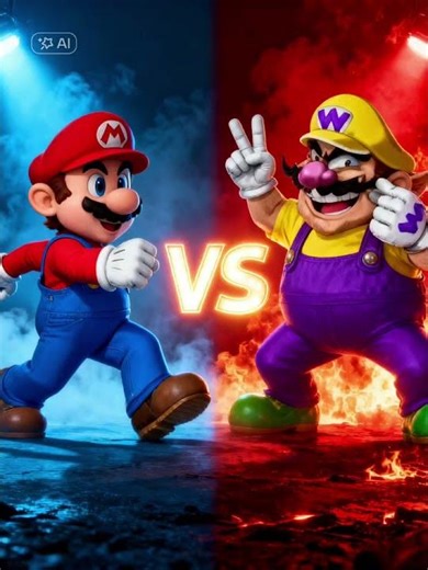 Super Smash Bros Brawl. Mario vs Wario