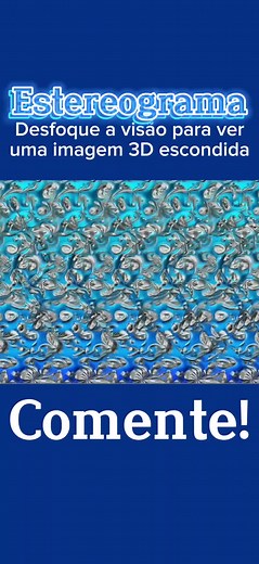 Efeito 3D em Estereogramas