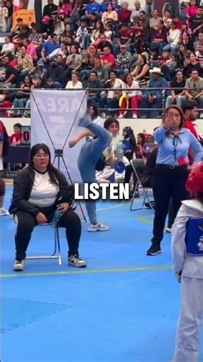 She listened and her opponent learned 🤯(@KMD DUCANI)