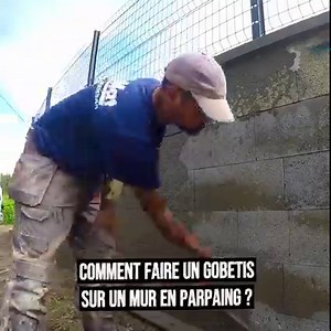 Comment faire un gobetis sur mur parpaing ? 👍🏻 | Maçons du 47