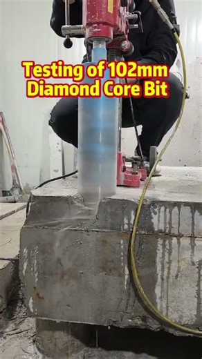 Application of diamond core bitThe diamond core bit is suitable for the core bit of reinforced conc