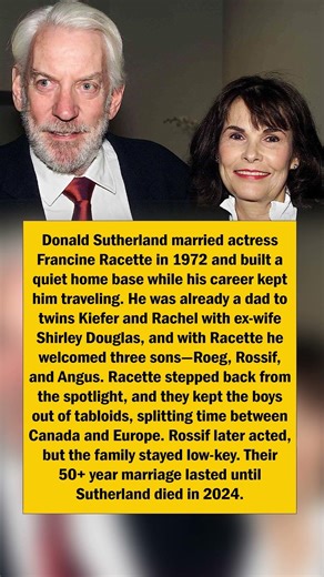 Sutherland’s 50-Year Family