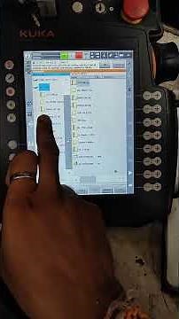 Kuka Robot - Backup procedure & Copying program from Backup