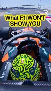What F1 won't show you 📺