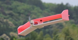 2時間で作るラジコン飛行機。すごい安定感