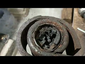 Replacing 1997 f250 Ford leaf spring bushings. YES...., it's not easy.