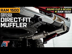 2019-2022 RAM 1500 Proven Ground C&L Series Direct-Fit Performance Muffler Review & Sound Clip