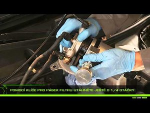 [Driving Assistance] Valeo palivový filtr - montáž palivového filtru typu spin-on
