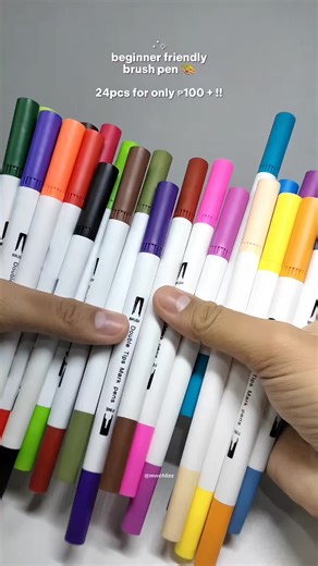 Practice Calligraphy with Affordable Brush Pens