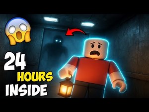 Surviving 24 Hours in Roblox Horror Elevator 😱 (Impossible Challenge)