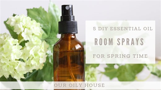 I made 5 fresh room sprays for spring 🌼