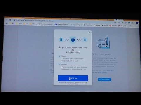 Shop with Scrip Tutorial
