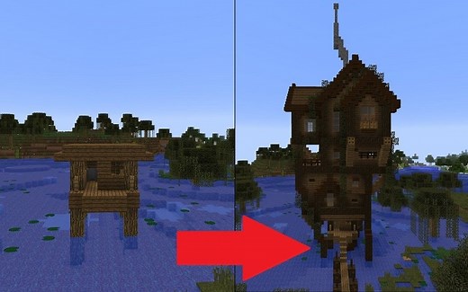 【Grian】改造一个女巫小屋