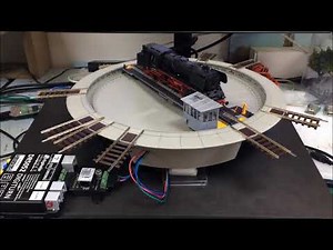 7052 STEP running a Stepper-converted ROCO® H0 turntable