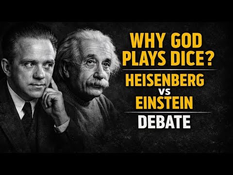 WHY GOD PLAYS DICE (AND CARDS) — HEISENBERG'S CHALLENGE TO EINSTEIN