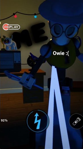 360 no-scoping... Map Bot??? 😭 #fnafau #roblox