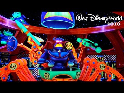 Buzz Lightyear's Space Ranger Spin (2016) | Full Ride Experience (1080p) | Walt Disney World