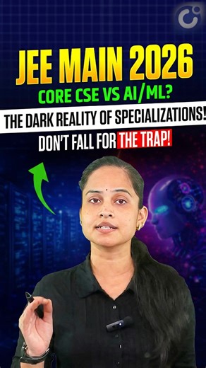 Core CSE vs CSE Specialization: The Ultimate Reality Check! 🚨 (JEE 2026) Are you a JEE Main 2026 aspirant confused between Core Computer Science and Engineering and its fancy specializations like Artificial Intelligence, Machine Learning, Data Science, or Cyber Security? You are not alone! With every top private and government engineering college launching dozens of new B.Tech CSE specializations, students are falling into a massive maze of buzzwords. But what is the actual worth of a "speciali