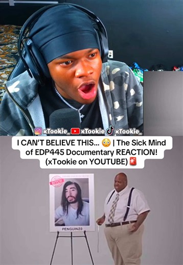 Why EDP dissing everyone 😭 (REACTION ON MY YT CHANNEL: xTookie)🚨 #xTookie #Youtube #edp445 #edp #documentary