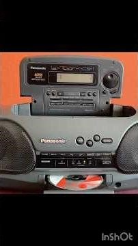 1992 Tech Trick: Panasonic RX-DT707 Cobra CD Labeling. #PanasonicRXDT707 #VintageAudio #Boombox
