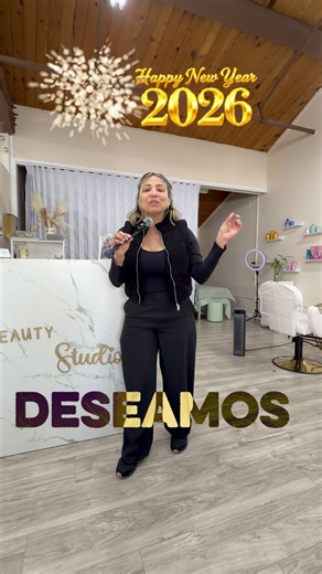 Feliz, próspero y bendecido 2026 En home beauty studio sabemos lo importante que es cuidar tu belleza, por esto volvemos con nuestros tips valiosos para cuidar tu bienestar y tu belleza radiante #bellezalatina #salondebellezalatino #saloncolombiano