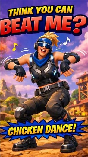 Fortnite Chicken Dance Challenge! நீங்க Beat பண்ண முடியுமா? #fortnite #funny #gaming