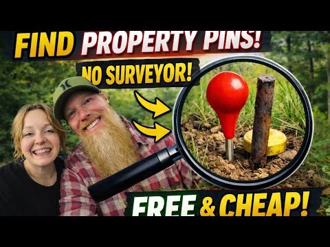 Why you don't need a surveyor to find property pins