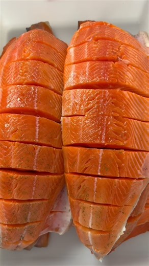 Solovey Kitchen on Instagram: "Maybe got a little carried away with the editing. May I present to you…. Drumroll… cold smoked fish! #coldsmokedfish #salmon #smokedsteelhead"