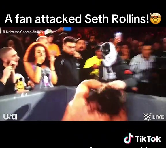 Seth Rollins Attacked by Fan During WWE Event