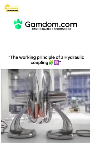 Flavour Journey on Instagram: "The post presents an animated explainer on hydraulic couplings, using a two-fan air analogy transitioned to liquid to illustrate fluid-driven torque transfer without direct mechanical contact, forming a closed-loop system for continuous power delivery. These devices, akin to torque converters in automatic transmissions, achieve 95-98% efficiency at full speed by minimising slip and vibration, enabling smooth starts and overload protection in industrial pumps and ve