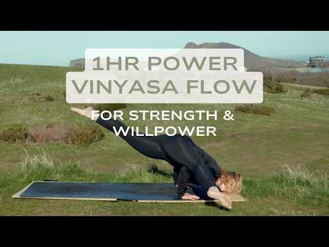 1 Hour Powerful Intermediate Vinyasa Flow | Arm Balances, Strength & Willpower