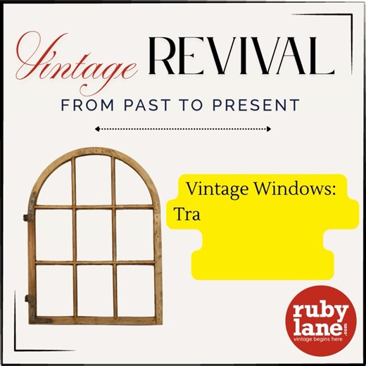 Who says history can't be modern? These vintage windows from Ruby Lane are perfect for your next DIY masterpiece—think photo frames, plant walls, or even headboards. Repurpose with style and make sustainability look good!https://www.rubylane.com/search?q=frame&utm_id=Frame&utm_campaign=search&utm_source=facebook&utm_medium=social | Ruby Lane | Facebook