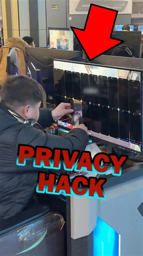 Privacy Screen Protector Hack For Monitors? 🤔
