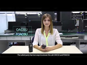 Hytera DMR Trunking System Feature Demo