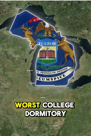 Do you know? #unitedstates#michigan#worst#colleges#dormitory | College Dorms