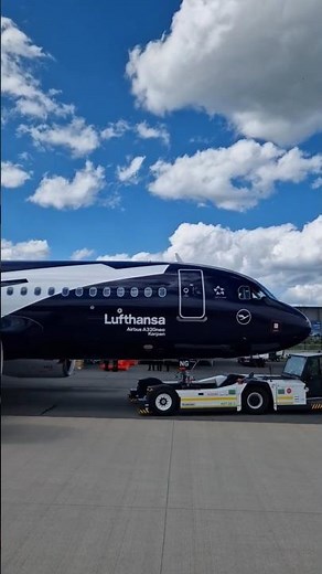Lufthansa 100 Years Airbus A320neo close up at ILA 2026 #shorts #lufthansa #airbus