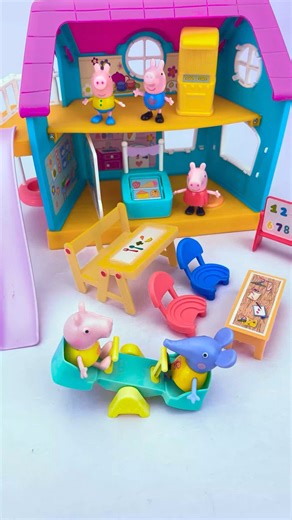 Satisfying with Review Peppa Pig Playground Toys #peppapig #toys #review #shorts