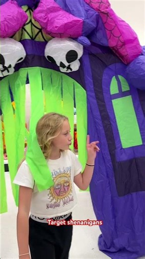 Target Halloween display