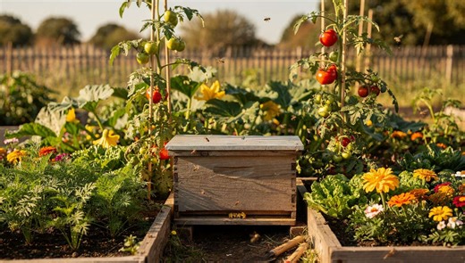 Installer une ruche au potager : guide et conseils